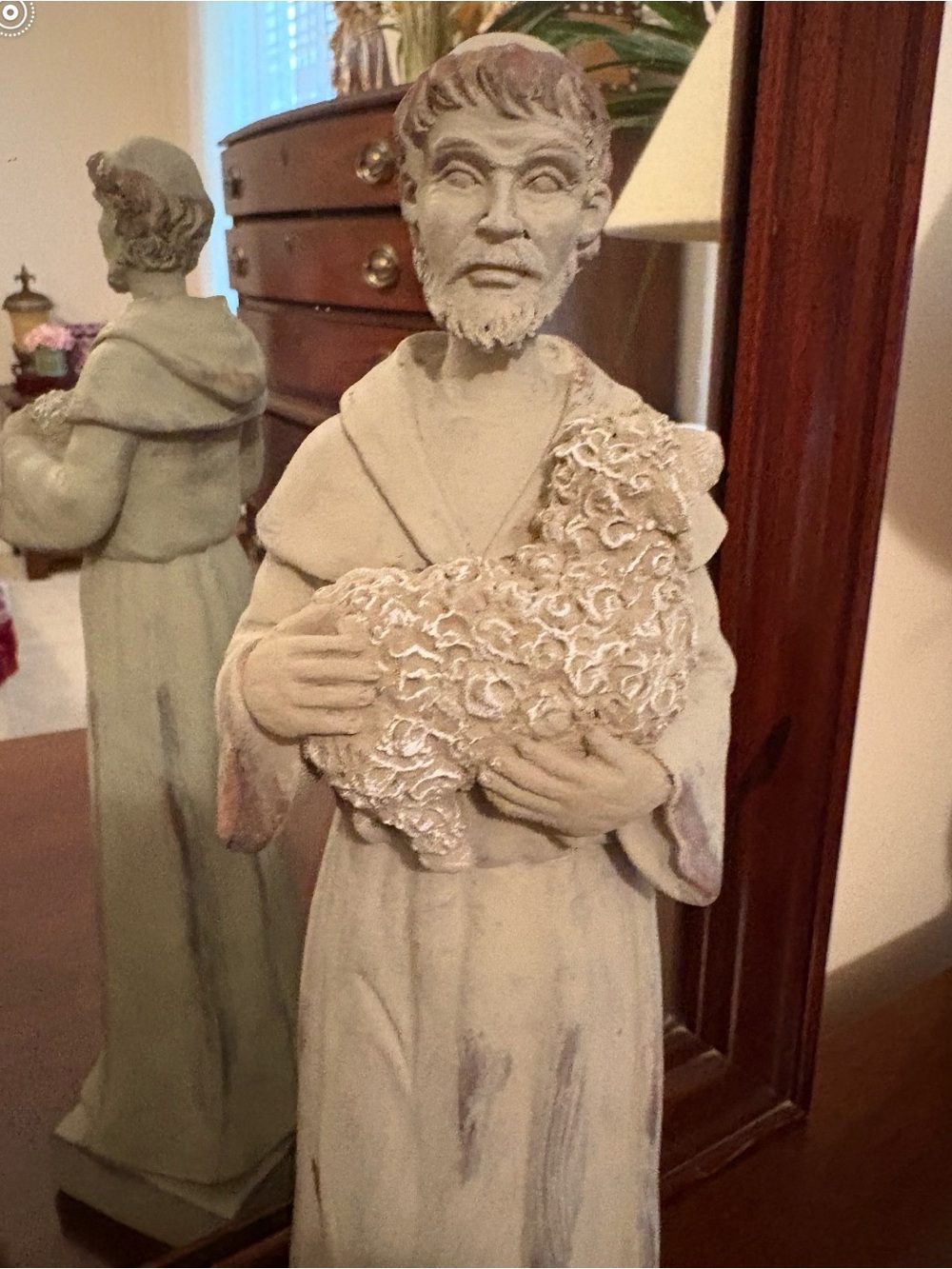 St Francis Figurine Resin